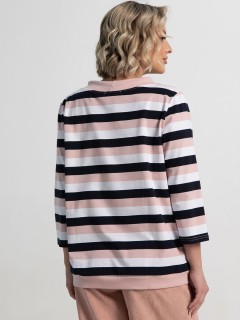 Джемпер трикотажный в полоску LT collection(фото5)