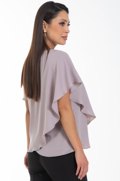 Блузка лёгкая в цвете капучино Diolche(фото4)