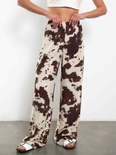 Брюки широкие с выразительным принтом Kosmos(фото3)