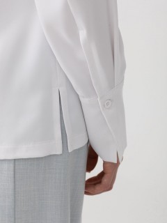 Блузка белая с чокером Priz(фото4)