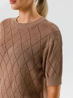 Блуза вязаная с короткими рукавами Priz(фото3)