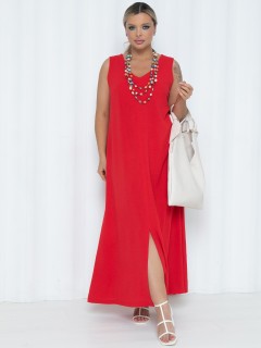 Сарафан длинный в красном цвете Agata(фото3)