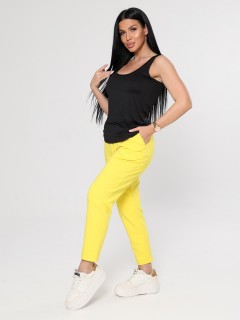 Майка чёрная из трикотажа Iv-capriz(фото6)