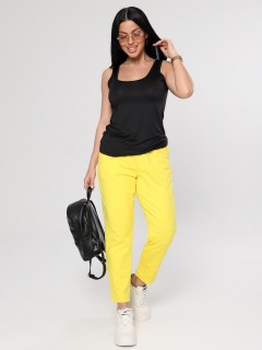 Майка чёрная из трикотажа Iv-capriz(фото7)