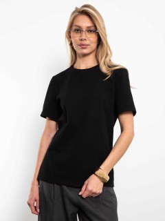 Футболка чёрная трикотажная Kosmos(фото3)