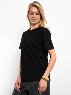 Футболка чёрная трикотажная Kosmos(фото5)