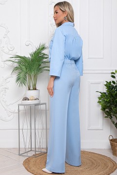 Брюки голубые с карманами Avili(фото7)