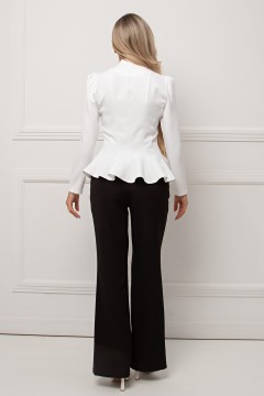 Брюки чёрные на каждый день Юлия №2 Valentina(фото6)