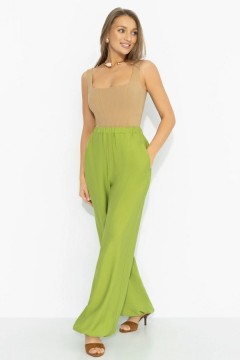 Брюки‑алладины фисташкового цвета Charutti(фото6)