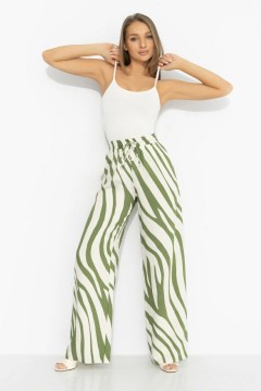 Костюм-двойка брючный с хищным принтом Charutti(фото4)