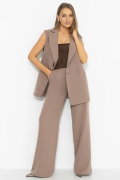 Костюм-двойка бежевый брючный Charutti