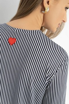 Лонгслив трикотажный в полоску Charutti(фото3)