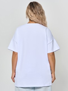 Футболка трикотажная с брошью Dora(фото7)