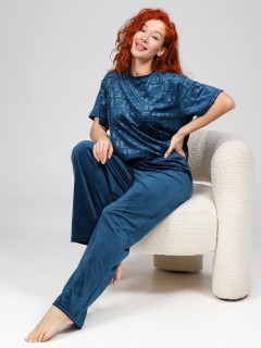 Костюм велюровый с брюками Iv-capriz(фото4)