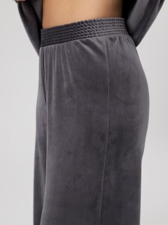 Костюм велюровый серый с брюками Iv-capriz(фото5)