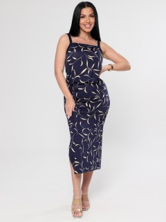 Платье трикотажное с принтом Iv-capriz(фото2)