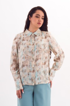 Рубашка женская с принтом Braslava(фото3)