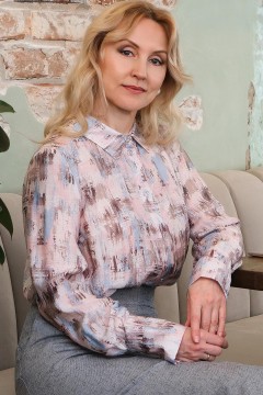 Рубашка женская с принтом Braslava