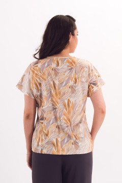 Блузка лёгкая с коротким рукавом Braslava(фото5)