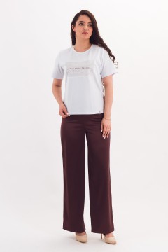 Футболка трикотажная белая Braslava(фото2)