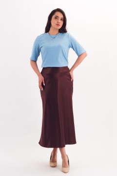 Футболка трикотажная голубая Braslava(фото2)