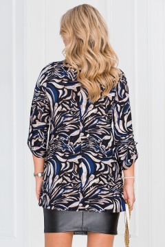 Туника разноцветная с рукавами три четверти Lavira(фото4)