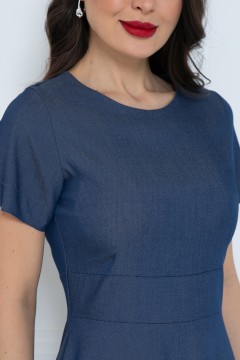 Платье синее из джинсы Diolche(фото3)