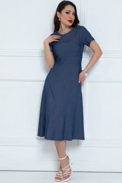 Платье синее из джинсы Diolche(фото2)