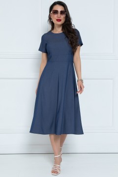 Платье синее из джинсы Diolche