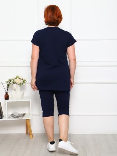 Костюм трикотажный с бриджами в синем цвете Iv-capriz(фото9)