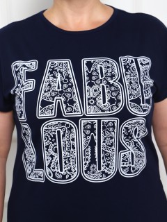 Костюм трикотажный с бриджами в синем цвете Iv-capriz(фото4)