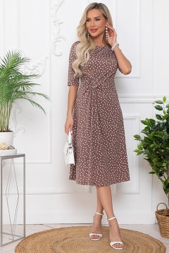 Платье трикотажное в горошек Avili(фото3)