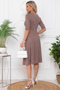 Платье трикотажное в горошек Avili(фото8)