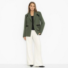 Жакет зелёный на подкладе Charutti(фото2)