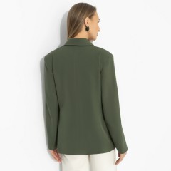 Жакет зелёный на подкладе Charutti(фото6)