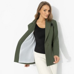 Жакет зелёный на подкладе Charutti(фото7)