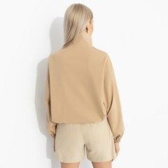 Ветровка бежевая на кнопках Charutti(фото6)