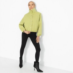 Ветровка оливкового цвета на кнопках Charutti(фото2)