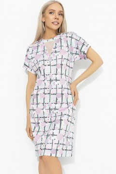 Платье прямого кроя с принтом Charutti