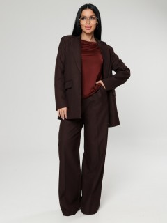 Лонгслив трикотажный в бордовом цвете Iv-capriz(фото2)