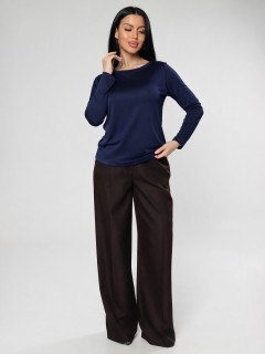 Лонгслив трикотажный тёмно-синий Iv-capriz(фото5)