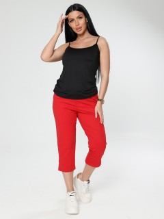 Топ трикотажный в чёрном цвете Iv-capriz(фото7)