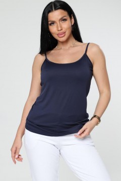 Топ трикотажный в тёмно-синем цвете Iv-capriz