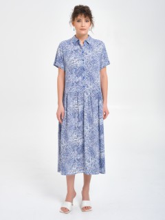 Платье из вискозы с принтом Priz(фото4)