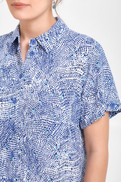 Платье из вискозы с принтом Priz(фото3)