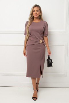 Платье миди трикотажное Алис №2 Valentina(фото3)