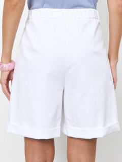 Шорты джинсовые белые с карманами Jetty(фото8)