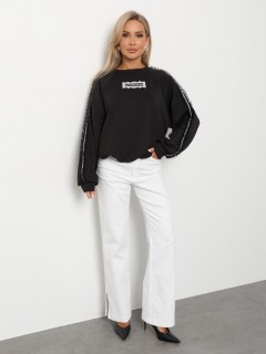 Джемпер трикотажный чёрного цвета Jetty(фото2)