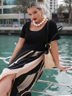 Платье макси с разрезом Dora(фото3)