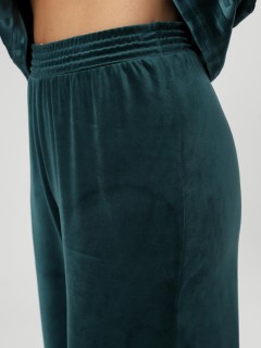 Костюм велюровый с брюками в цвете изумруд Iv-capriz(фото5)